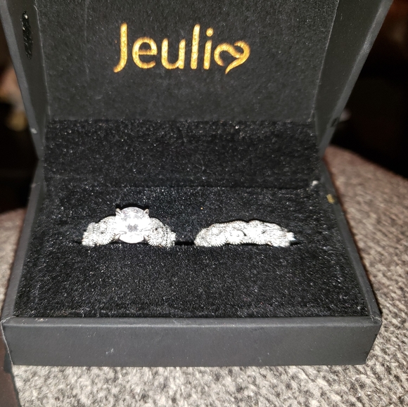 Silver Sterling Wedding Set - Picture 5 of 8